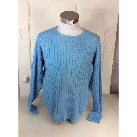 J Mclaughlin Sweater Crewneck Mens Large - Picture 1 of 6